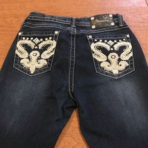 Vivi. Diva pocket bling jeans size 10/30
